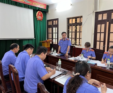 Viện KSND thành phố Hà Nội kiểm tra việc thực hiện công tác phòng, chống...